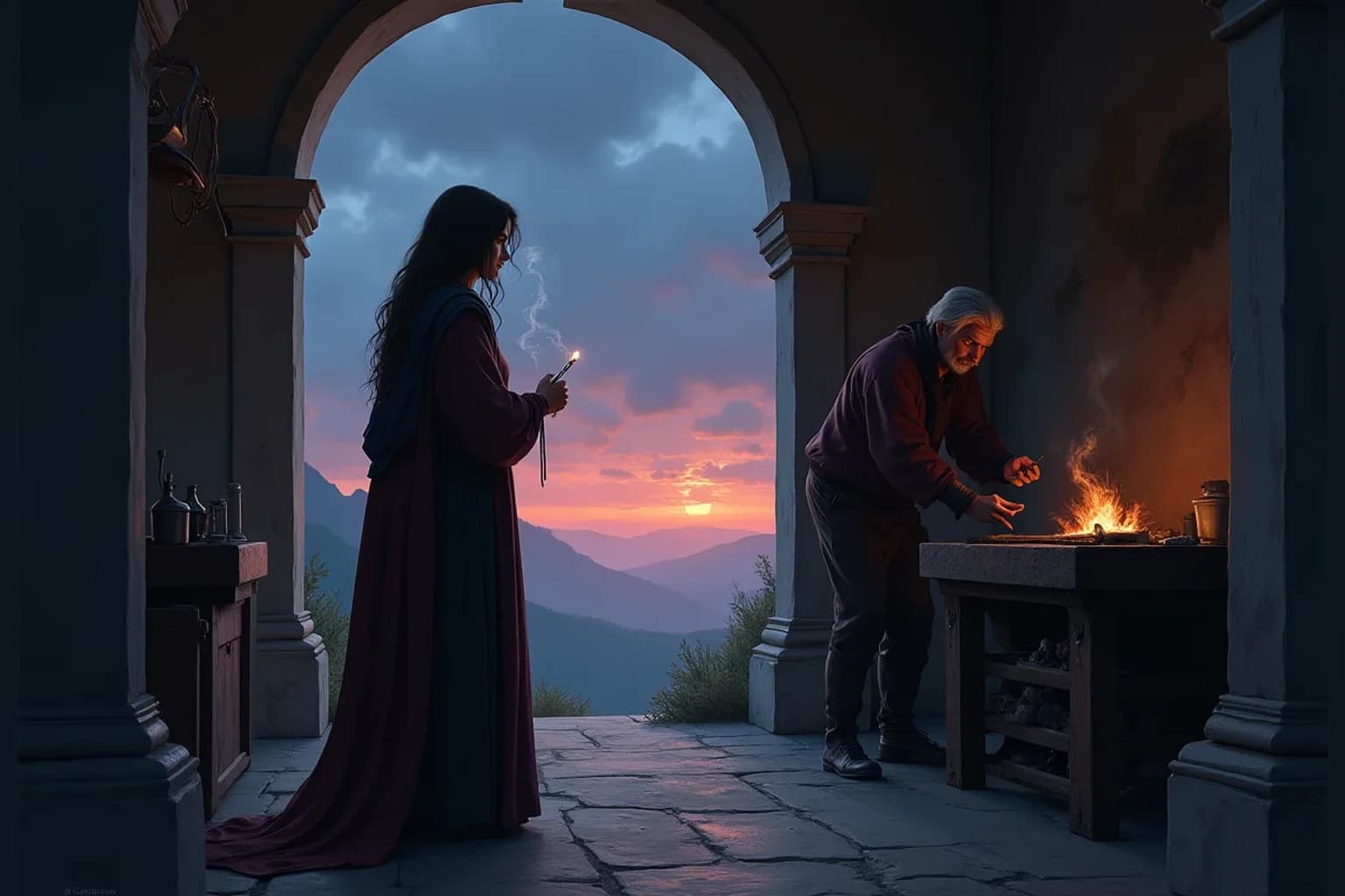 Ilustración de la escena 4