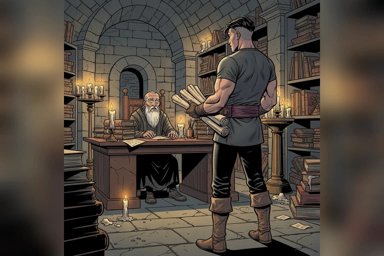 Ilustração da cena 2