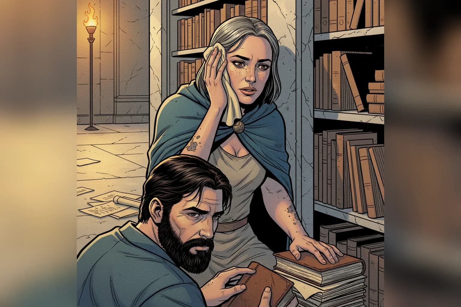 Ilustración de la escena 4