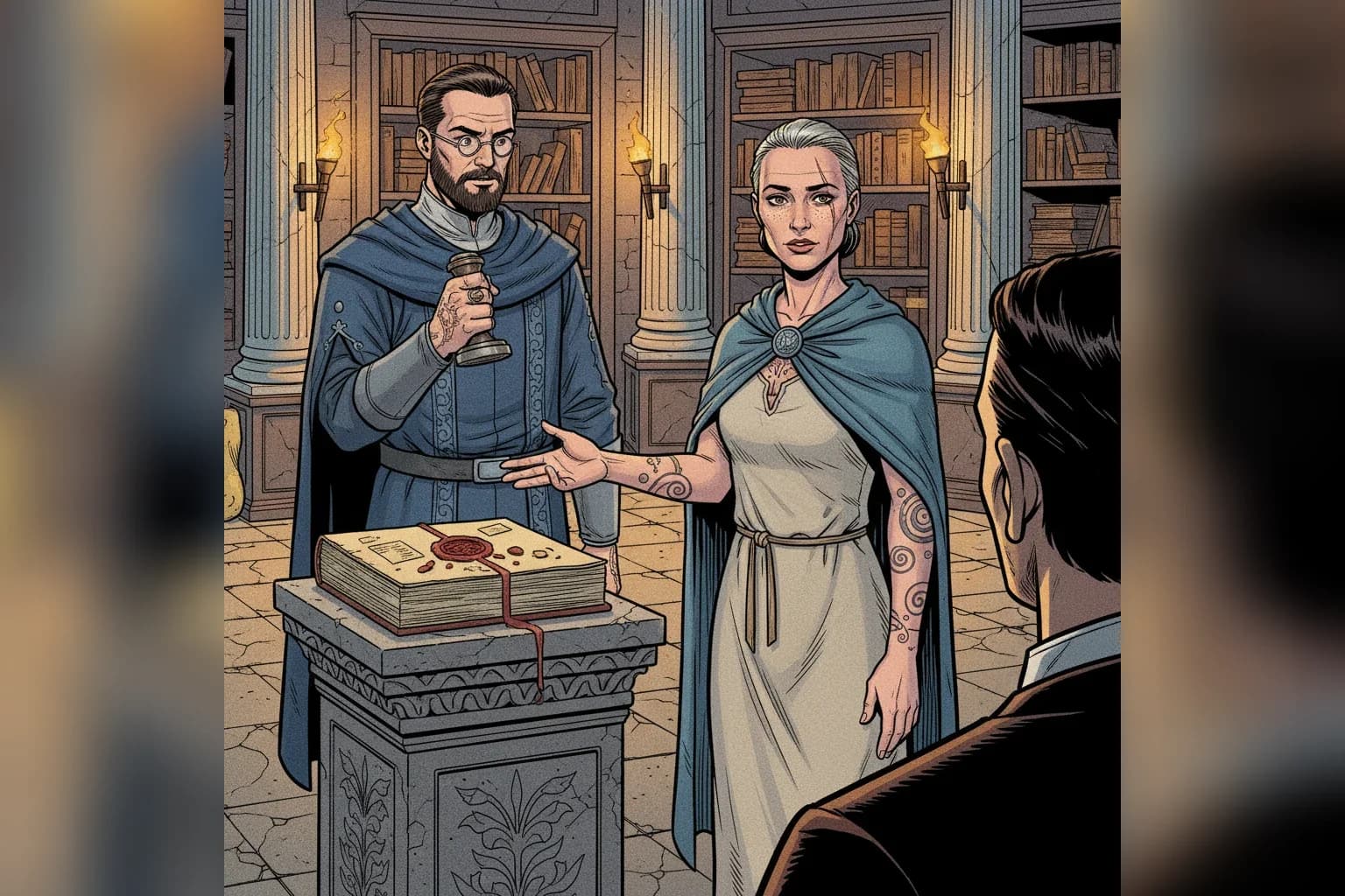 Ilustración de la escena 3