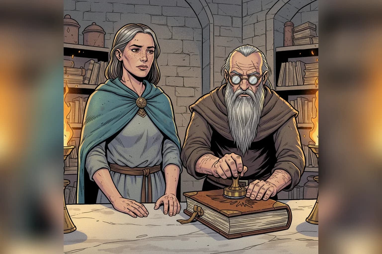 Ilustración de la escena 5