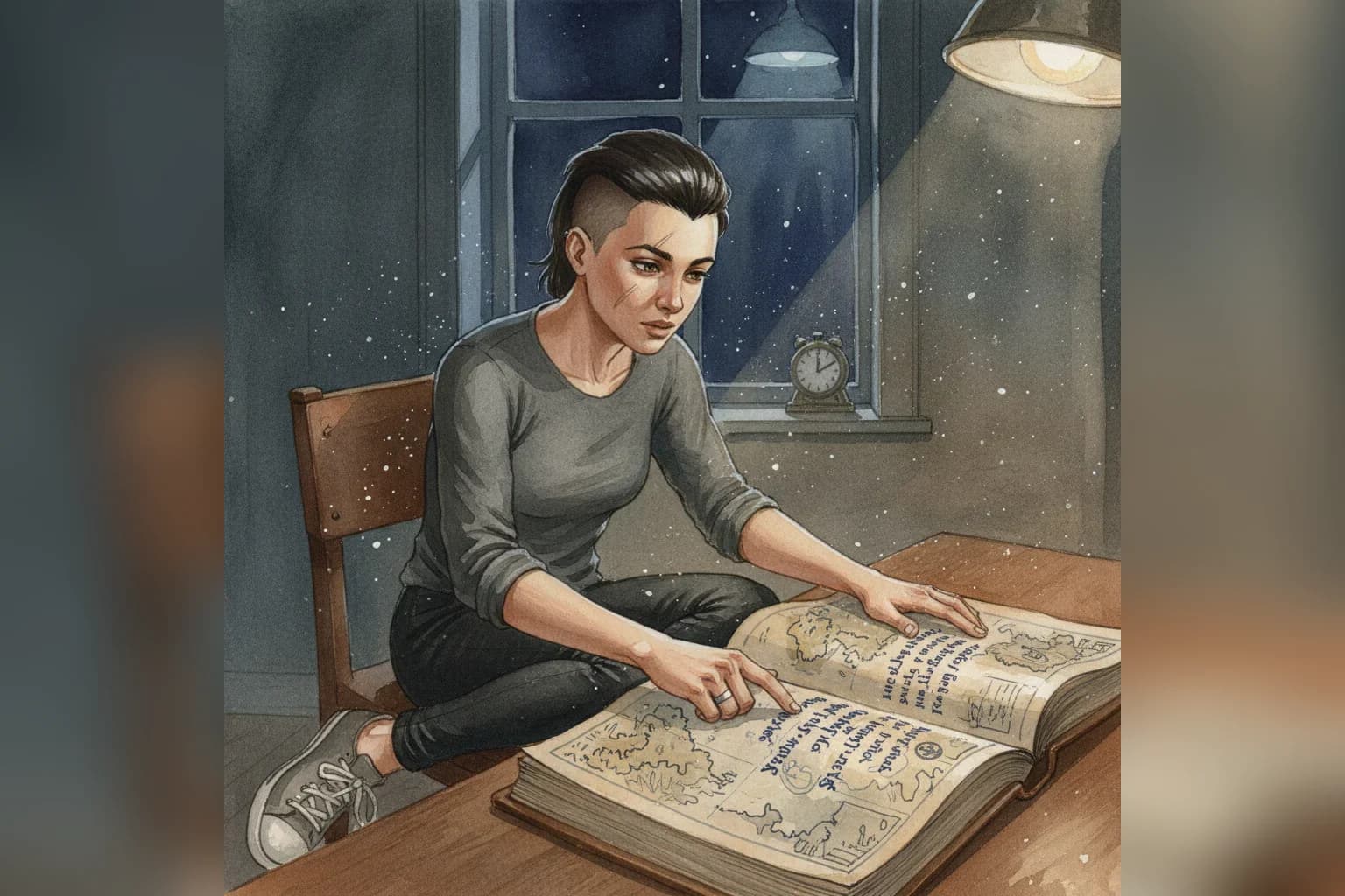 Ilustração da cena 2